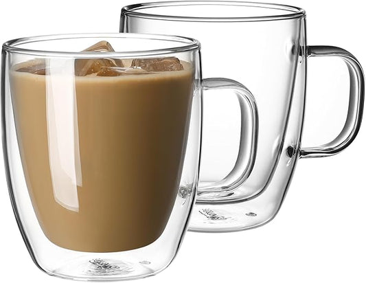 ABCMUG Heat resistant glass mug for daily coffee love