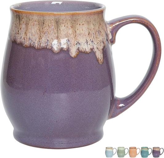 ABCMug Modern Rustic Blue Ceramic Mug